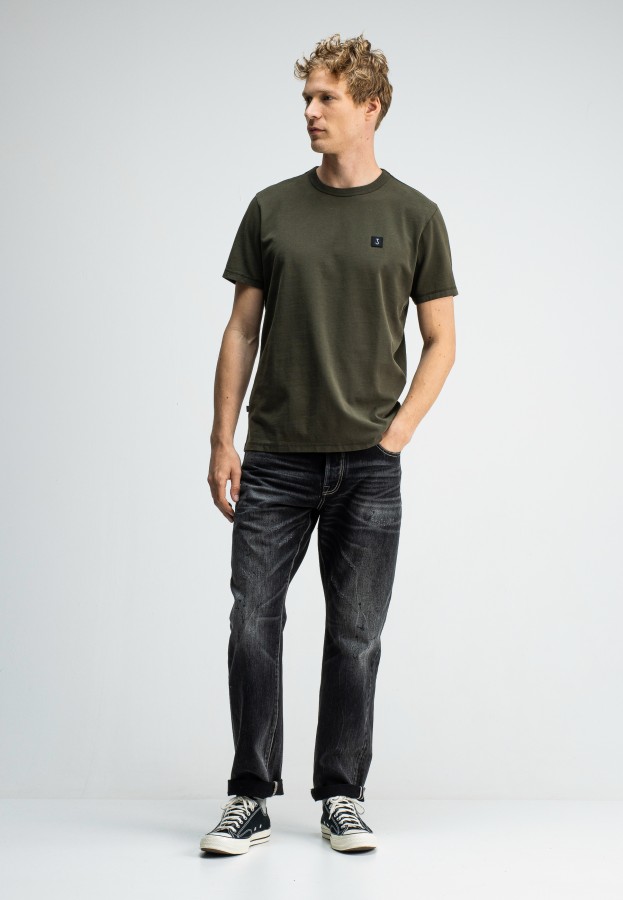 Afbeelding van 2012001 - Army Tee - Mocha Brown - T-Shirt - Butcher of Blue